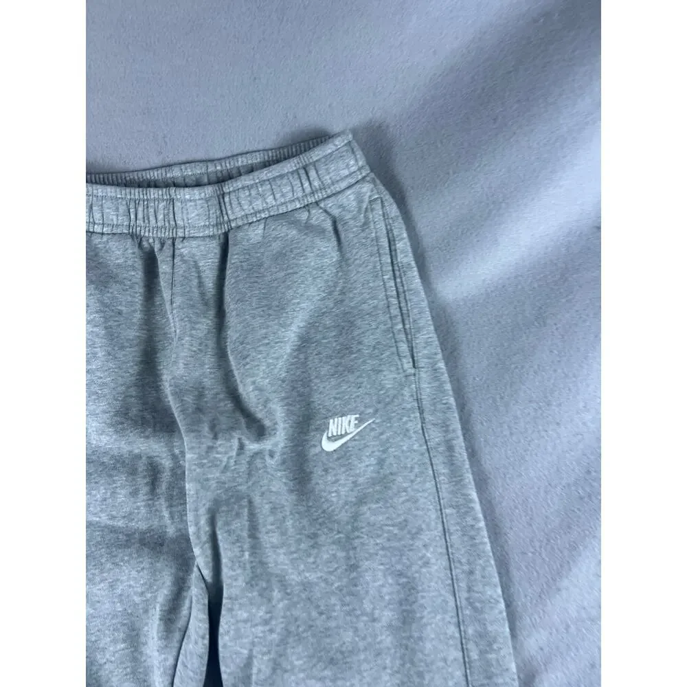 Nike Club Fleece Sweatpants Mens S Gray Tapered Futura Logo Fleece Joggers Sport